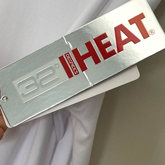 NWT 32 Degrees Heat Ultra Soft Thermal Lightweight Base Layer (White) - Large - Picture 5 of 7